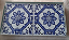 Bandeja Prata Azulejo Shefield Plate 31x16cm - Imagem 1