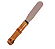 Espatula De Manteiga Em Bamboo/inox 12cm - Imagem 1