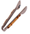 Pegador De Gelo Em Bamboo/Inox 19cm - Imagem 1