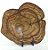Centro De Mesa Em Madeira Betula 63x7cm - Imagem 1