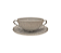 Xícara Para Consomê Em Porcelana Com Pires Limoges California 400ml - Imagem 1