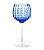 Jogo De 2 Taças Vidro Para Vinho Orquidea Azul 450ml Wolff - Imagem 2