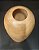 Vaso Em Madeira Alto Natural 33x15cm - Imagem 3