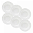 Conjunto 6 Pratos Fundos de Porcelana New Bone Bambu 22,5cm Wolff - Imagem 2