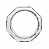 Conjunto 4 Anéis Para Guardanapos Round de Cristal Óptico 5x3cm Wolff - Imagem 4