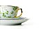 Jogo 6 Peças Xícara de Café Com Pires Jardin Sur Le Nil Porcelana Lacorte - Imagem 5