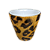 Vaso Copo Em Porcelana Para Chá Onça Safari Lacorte - Imagem 1