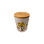 Pote De Cerâmica Hermético Le Jardin 800ml Branco Com Flores - Imagem 1
