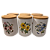 Pote De Cerâmica Hermético Le Jardin 800ml Branco Com Flores - Imagem 9