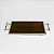 Bandeja De Madeira Thane M 61x32x5 cm - Imagem 1