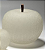 Maçã Decorativa De Vidro M Branco - Imagem 1