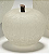 Maçã Decorativa De Vidro P Branco - Imagem 1