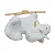 Balanço De Madeira De Unicórnio Plush Com Música - Imagem 6