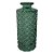 Vaso De Vidro Verde Com Textura - Imagem 1