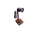 Telefone Vintage Castiçal Decorativo Beto Em Madeira 20x17x23cm - Imagem 2