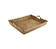 Bandeja Retangular TANGSI Em Rattan Natural G 58x47x12cm - Imagem 2