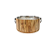 Champanheira KOCHI LIGHT Em Madeira e Inox 42x47x20cm - Imagem 1