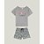 Pijama Malwee Infantil Menina Manga Curta Snoopy - Imagem 3