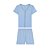 Bermudoll  Malwee Viscose Stretch Manga Curta Com Abertura - Imagem 4