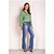 Camisete Bogge Jeans Manga Longa Plus Size - Imagem 3