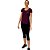 T- Shirt Alto Giro Skin Fit Alongada Gola V - Imagem 1