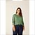 Blusa Malwee Manga Longa em Viscose Plus Size - Imagem 1