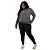 Jaqueta Malwee Manga Longa em Moletom Flanelado Plus Size - Imagem 4