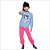 Pijama Malwee Infantil Menina Manga Longa em Moletom Flanelado - Imagem 1