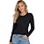 Blusa Malwee Manga Longa em Viscose - Imagem 9