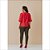 Blusa Realist Manga 3/4 Plus Size - Imagem 3