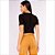 Blusa Doce Trama Manga Curta em Tricô - Imagem 3