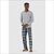 Pijama Malwee Masculino  Manga Longa em Viscolycra - Imagem 1