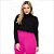 Blusa Lisamour Manga Longa em Viscose Plus Size - Imagem 1