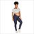 Legging Emma Fiorezi Gestante em Malha Jeans - Imagem 1