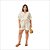 Blusa Lisamour Manga Curta em Viscolinho Plus Size - Imagem 7