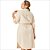 Chemise Lisamour em Sarja Plus Size - Imagem 2