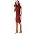 Vestido Malwee Manga Curta em Viscose Stretch - Imagem 8