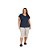 Pijama Lua Encantada Pescador Manga Curta Plus Size - Imagem 1