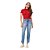 Blusa Doce Trama Manga Curta Com Gola - Imagem 2