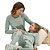 Pijama Cor Com Amor Infantil Menina Manga Longa - Imagem 3