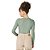 Blusa Malwee Manga Longa Canelada - Imagem 7