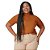 Blusa Malwee Manga Curta Plus Size - Imagem 6