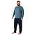 Pijama Malwee Manga Longa Masculino Plus Size - Imagem 4