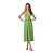 Vestido Doce Trama Midi em Linho - Imagem 3