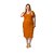 Vestido Lisamour Manga Curta Plus Size - Imagem 1