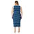 Vestido Malwee Plus Size Listrado - Imagem 2