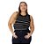 Regata Malwee Plus Size Listrada - Imagem 1