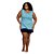 Short Doll Podiun Plus Size Cavado - Imagem 2