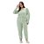 Pijama Cor Com Amor Manga Longa Plus Size - Imagem 1