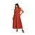 Vestido Doce Trama Cavado Midi - Imagem 1